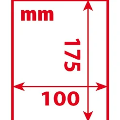 2 pellicole protettive trasparenti per smartphone 175x100mm