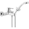 Abc 87110 miscelatore vasca esterna con duplex cromo