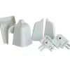 Accessori per alzatina rettangolare grigia 27x10 mm