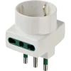 Adattatore multiplo Vimar SICURY 250 V~ bianco S17