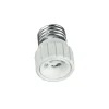 Adattatore per portalampada da E27 a GU10 bianco