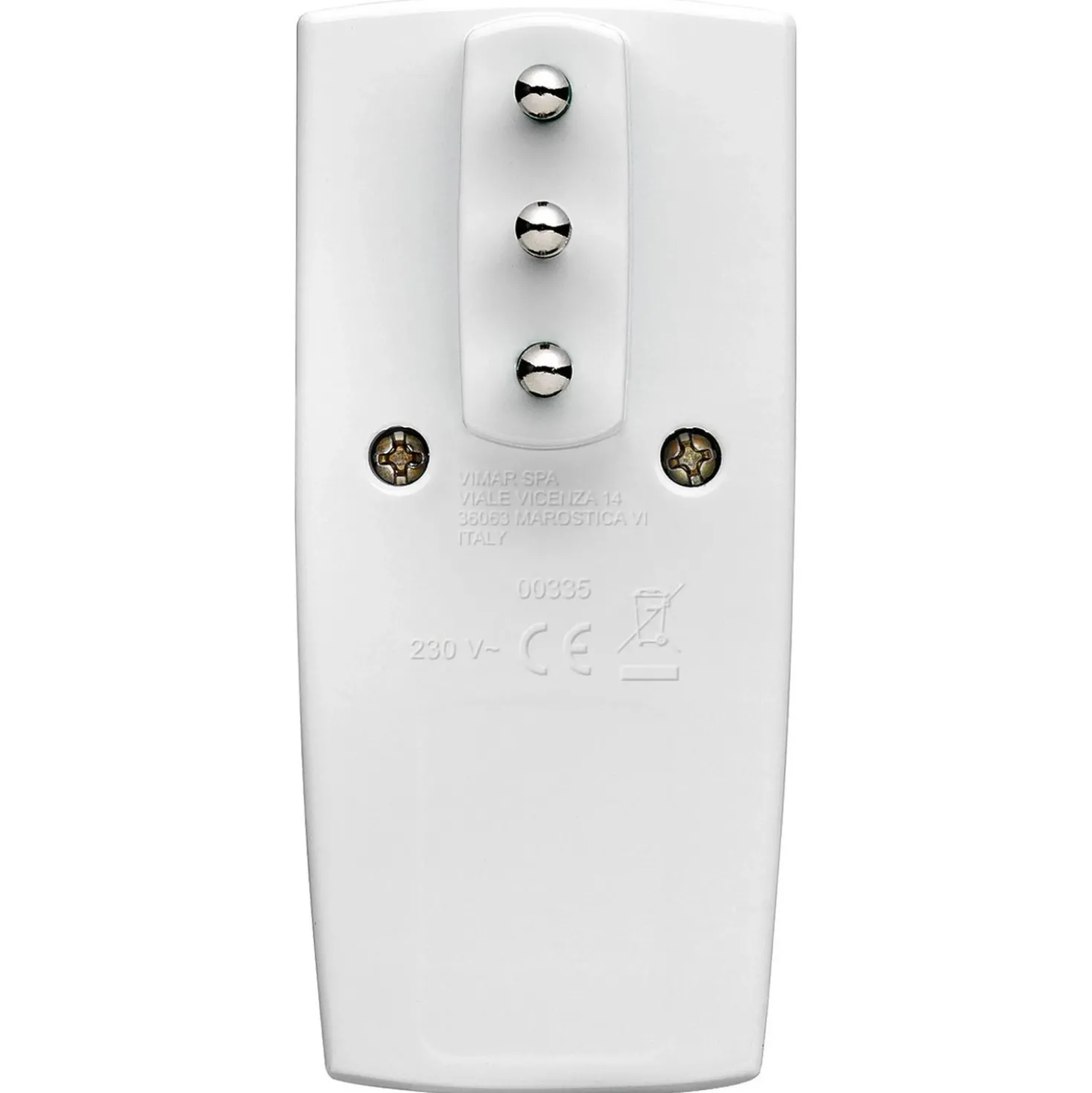 Adattatore S17 universale Vimar con interruttore WiFi Smart Home bianco