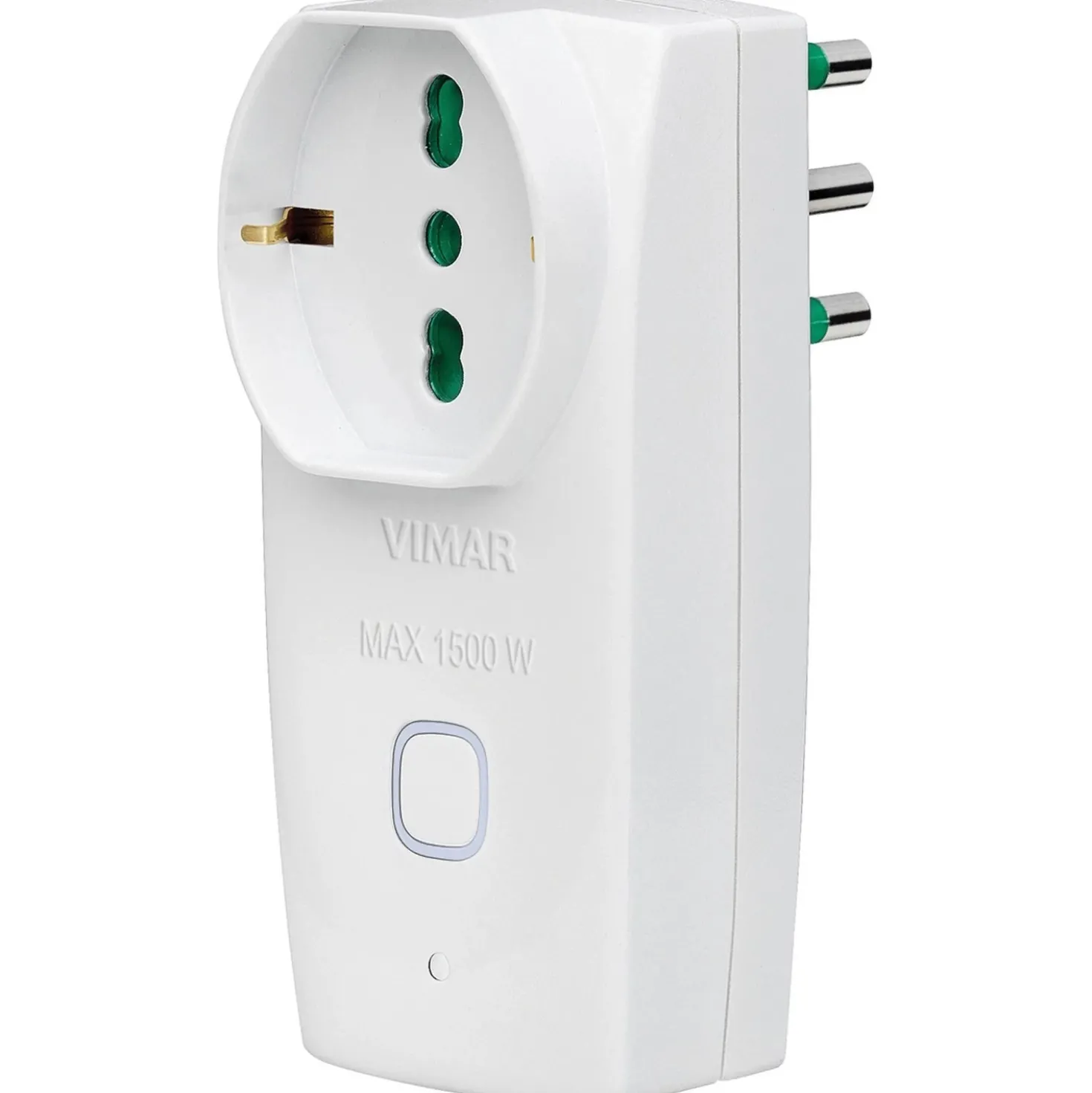Adattatore S17 universale Vimar con interruttore WiFi Smart Home bianco