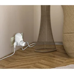 Adattatore Salvafulmine Bticino S3610DF spina 10A +3 prese bianco