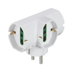 Adattatore sfalsato verticale S17+3 universale Vimar