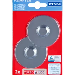 Adattatore Turbo-Loc cromato con tenuta sicura