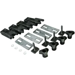Adattatori fissaggio box da tetto su canaline staffa a U a T 20 mm
