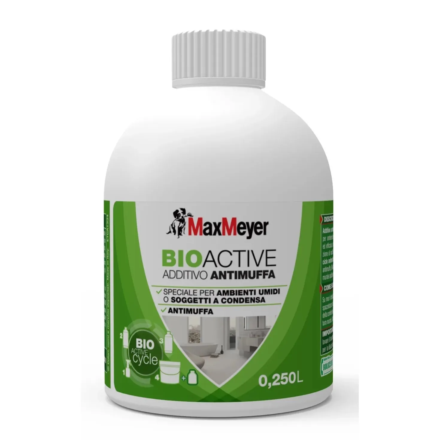 Additivo antimuffa trasparente 250 ml