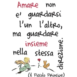 Adesivo da parete Amare 47x67 cm