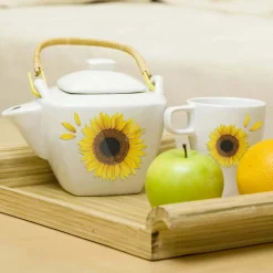 Adesivo decorativo per oggetti Sunflowers 15x31 cm