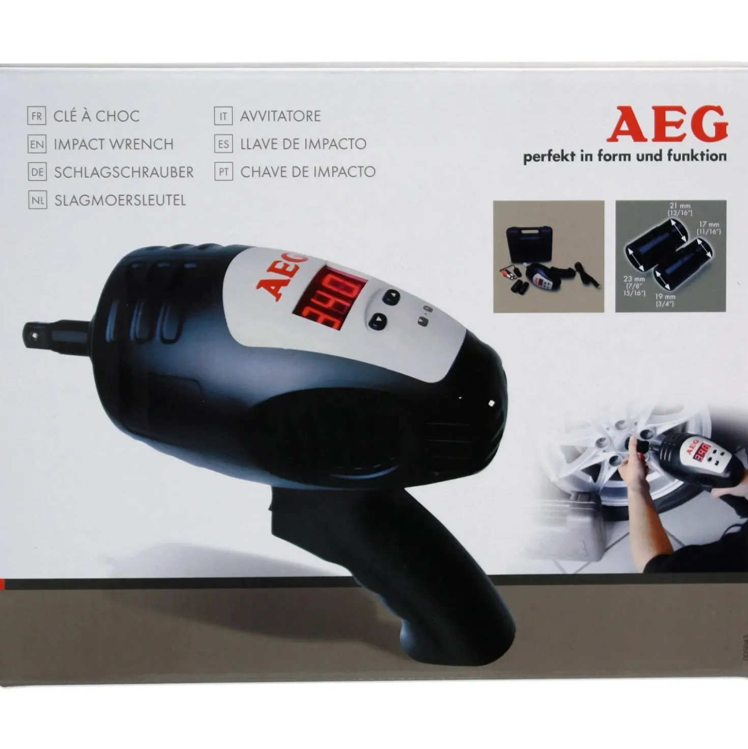 AEG pistola elettrica smonta-ruota 12V