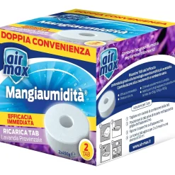 Air Max ricarica tab assorbiumidità lavanda 450 g 2 pz