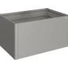 Aiuola rialzata Biohort 1,5x1 m Grigio quarzo metallizzato