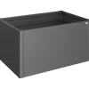 Aiuola rialzata Biohort 1,5x1 m Grigio scuro metallizzato