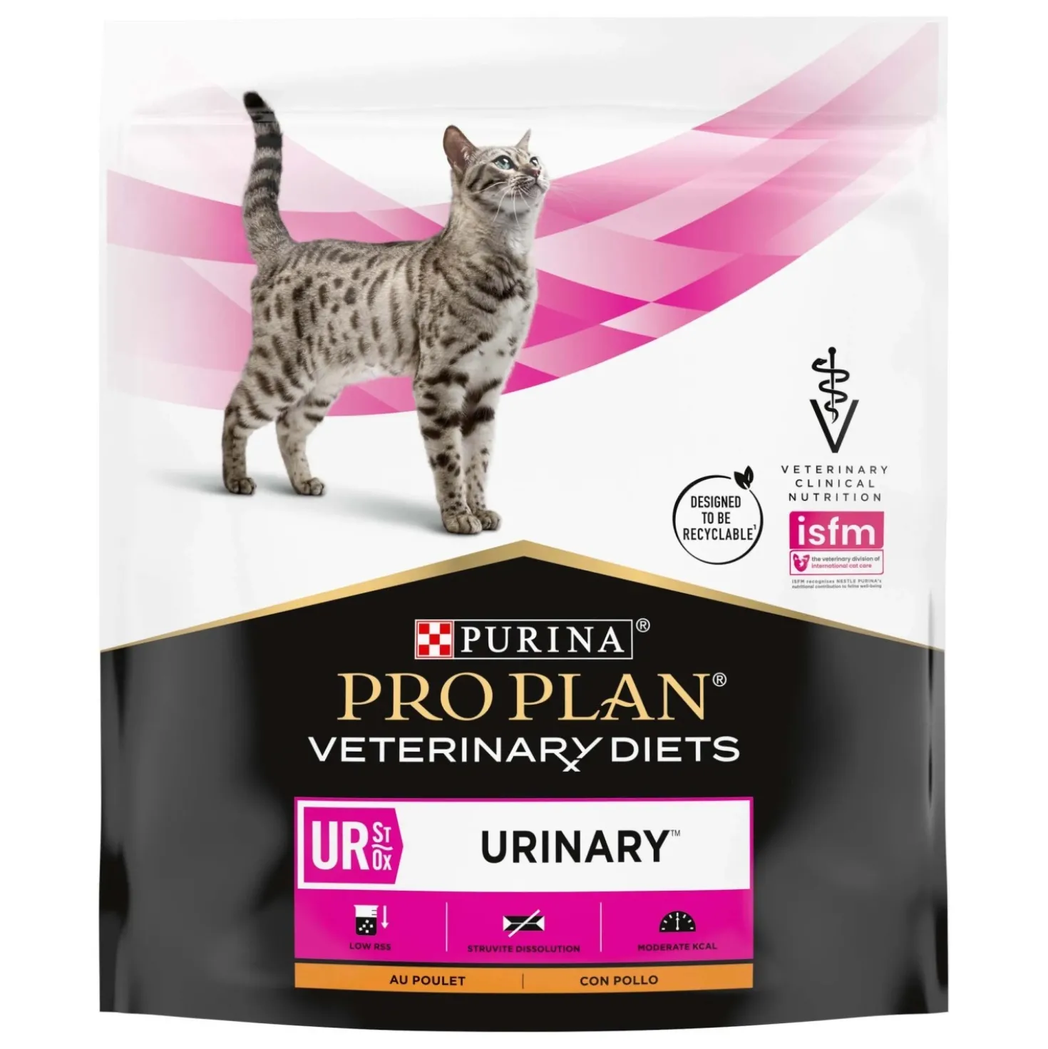 Alimento dietetico completo per gatti adulti Pollo 350 g