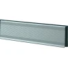 Alubox copriferitoia ad incasso in alluminio color argento