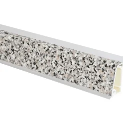 Alzatina per cucina in alluminio rivestita granito 3 m