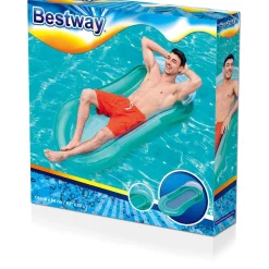 Amaca galleggiante Bestway Sport Aqua Lounge cm 160X84 2 colori assortiti