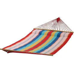 Amaca in cotone a righe colorata 200x140 cm