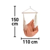 Amaca in cotone terracotta 150x110 cm
