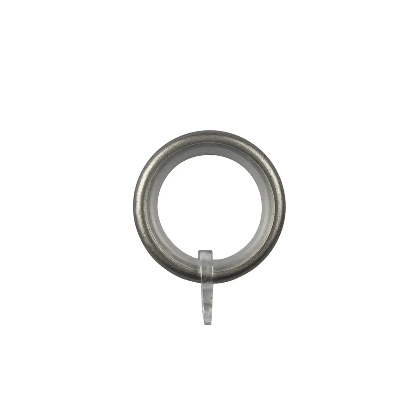 Anello in ferro per bastone tenda nichel 20 mm 8 pz