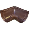 Angolo grondaia marrone 25 cm