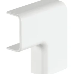 Angolo piano per canale 20x10 mm bianco
