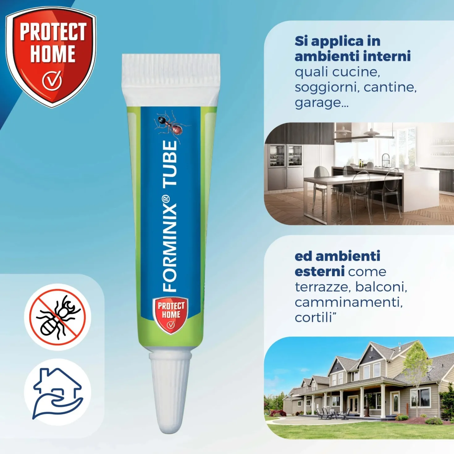 Anti-Formiche Forminix gel tubetto 4 g