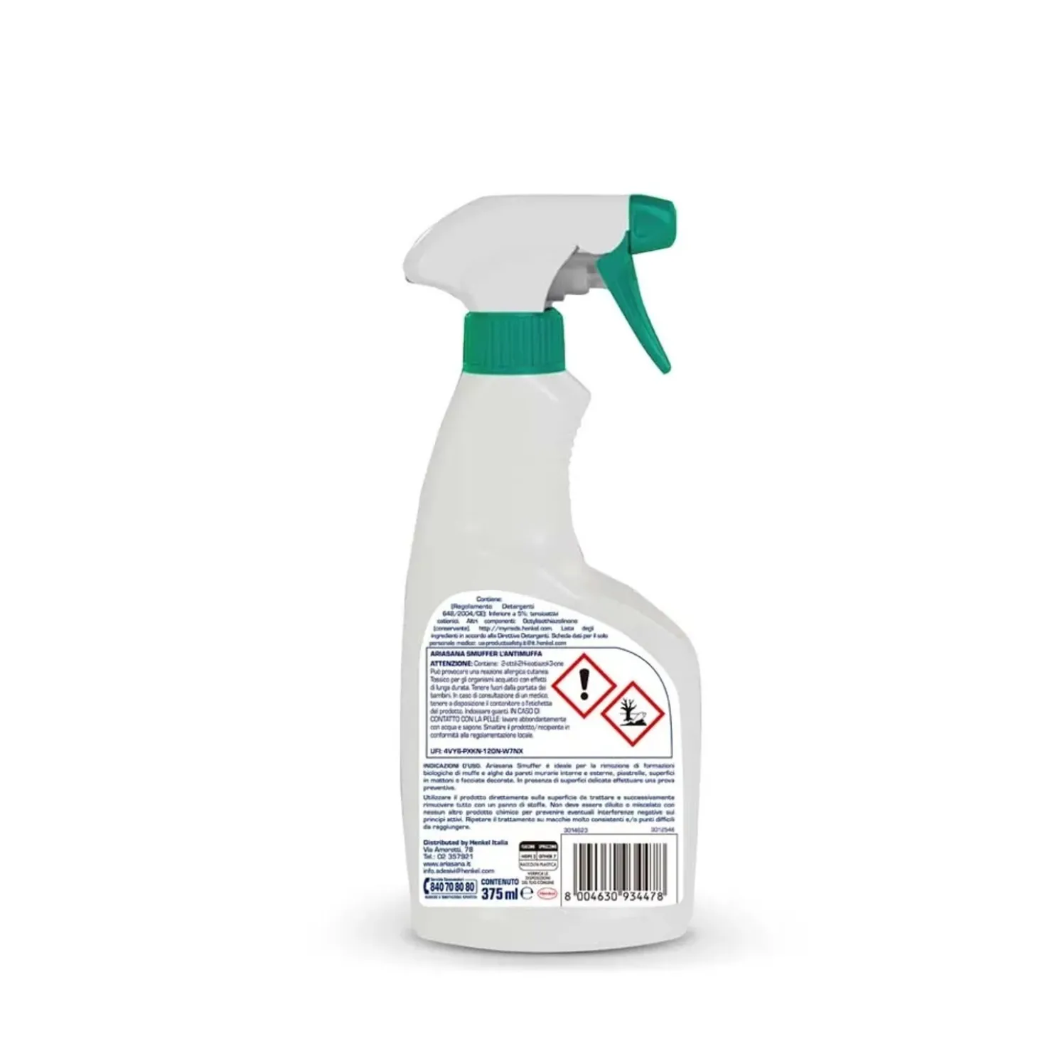 Antimuffa superattivo ad azione detergente Ariasana Smuffer Pro 375 ml