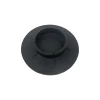 Antivibranti neri in gomma Ø 10, 4 cm 4 pz