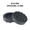 Antivibranti neri in silicone Ø 4,5 cm 4 pz