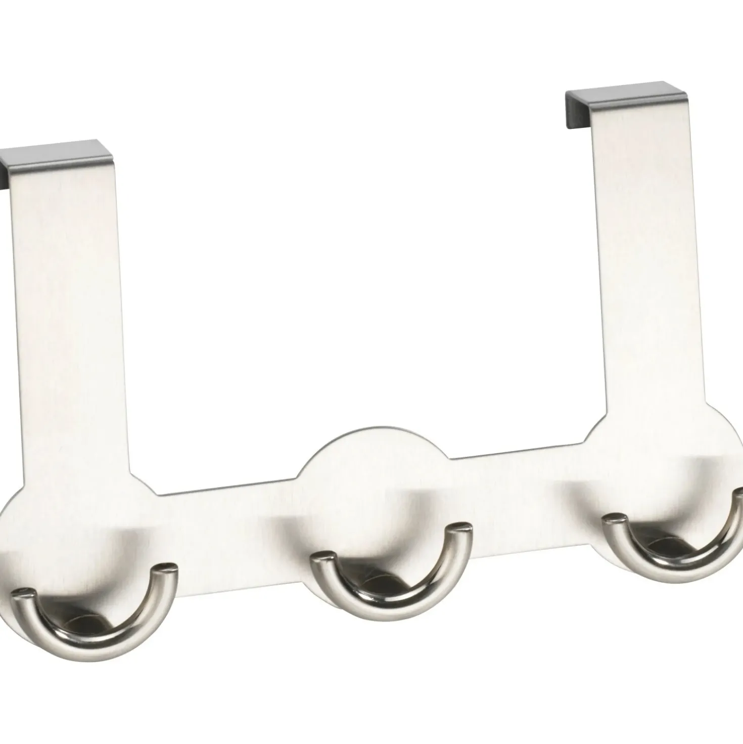 Appendiabiti da porta Wenko Rondo acciaio inox opaco