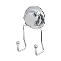 Appendiabiti doppio Bestlock in metallo cromato