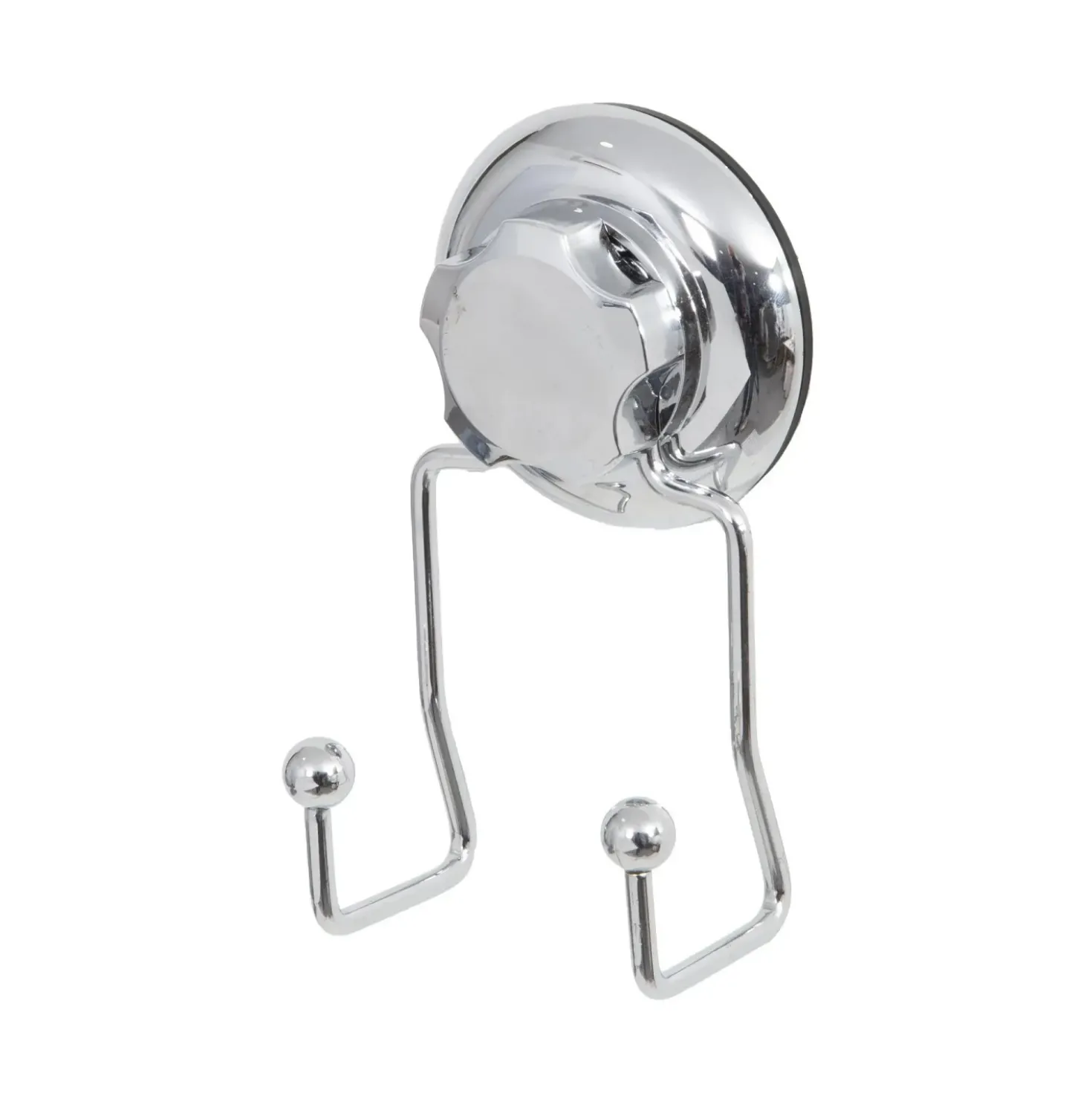 Appendiabiti doppio Bestlock in metallo cromato