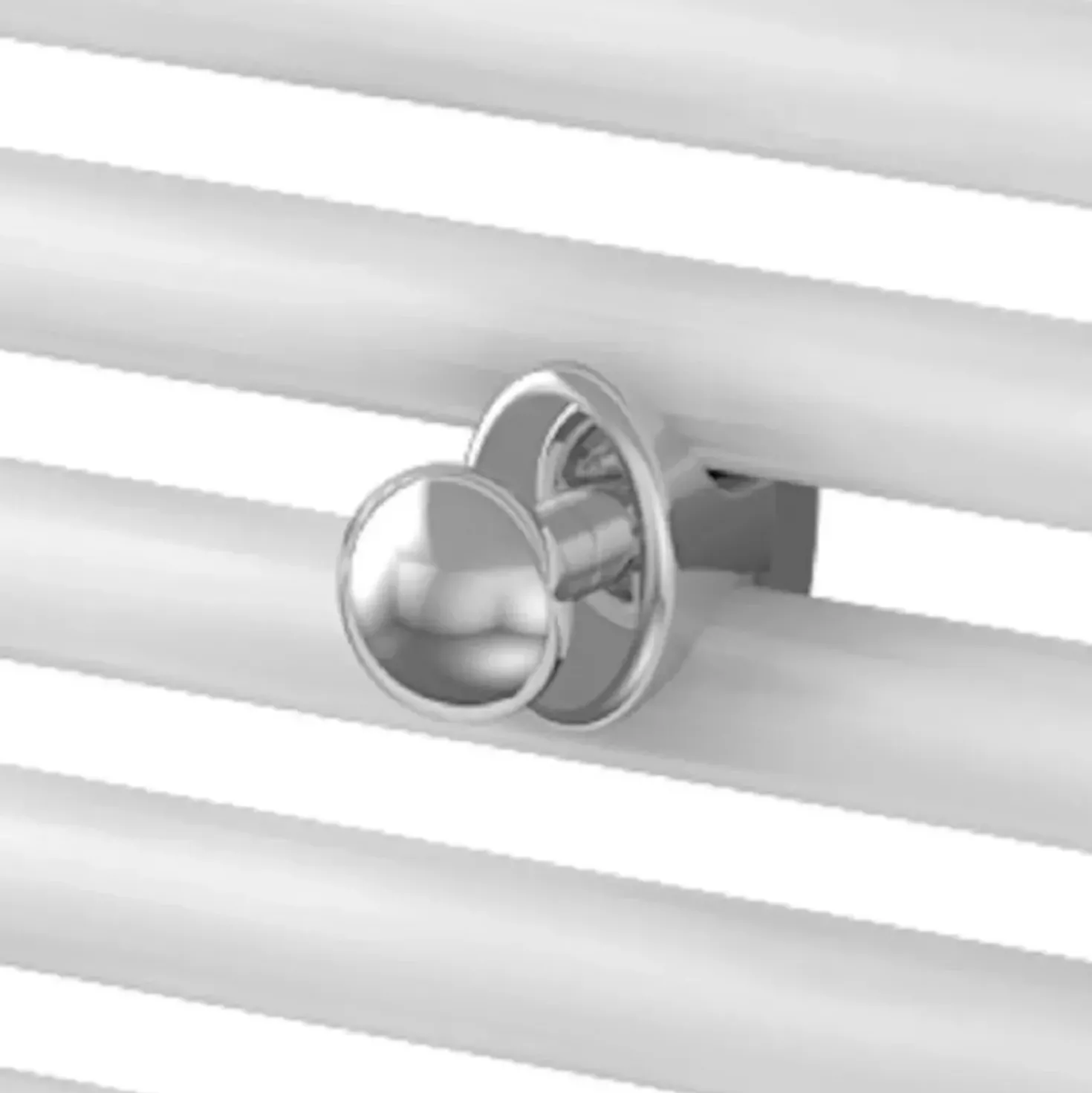 Appendiabiti Hangy Grip in ABS bianco