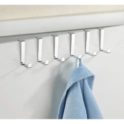 Appendiabiti porta Wenko acciaio inox 6 pz