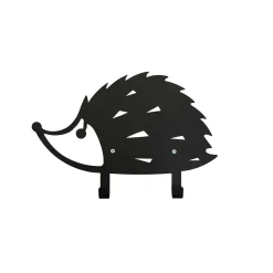 Appendiabito in ferro Riccio nero opaco