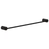 Appendino asciugamani da parete Idrostile 620x35 mm Nero