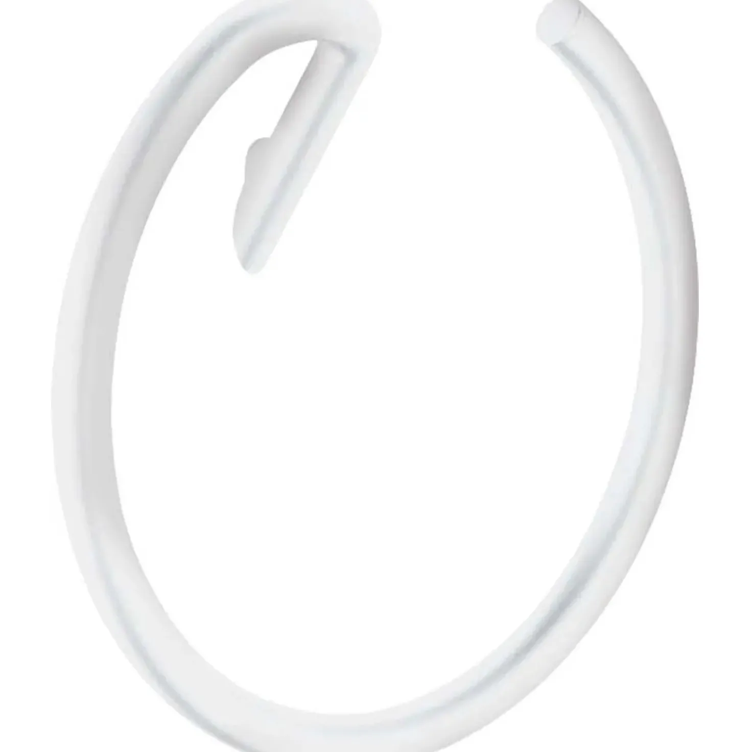 Appendino asciugamani ottone rotondo Limonar 216 mm bianco opaco