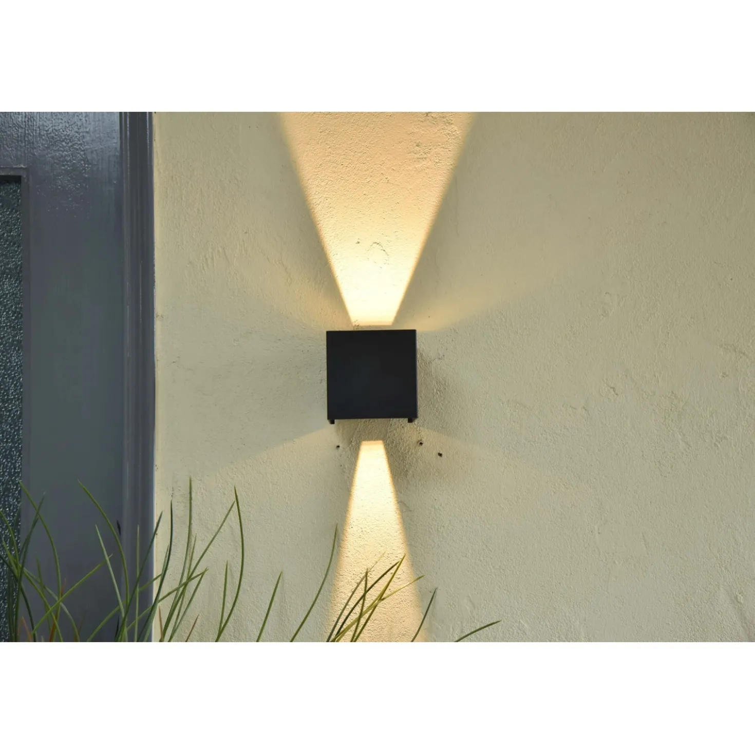 Applique a LED da esterno Quadra 500 lm bianco neutro 100x98x112 cm