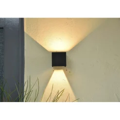 Applique a LED da esterno Quadra 500 lm bianco neutro 100x98x112 cm