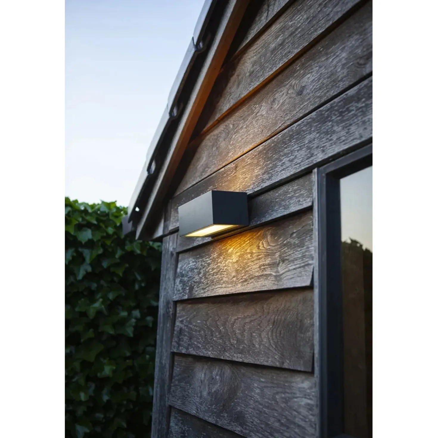 Applique da parete da esterno Gemini Smart Home 17 W 900 lm RGB antracite