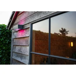 Applique da parete da esterno Gemini Smart Home 17 W 900 lm RGB antracite