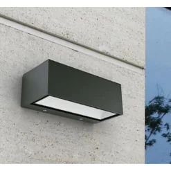 Applique da parete Lutec Gemini medium square Up & Down LED 1240 lm 4000 K
