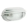 Applique da parete Sovil Palpebra da esterno E27 max.60 W bianco