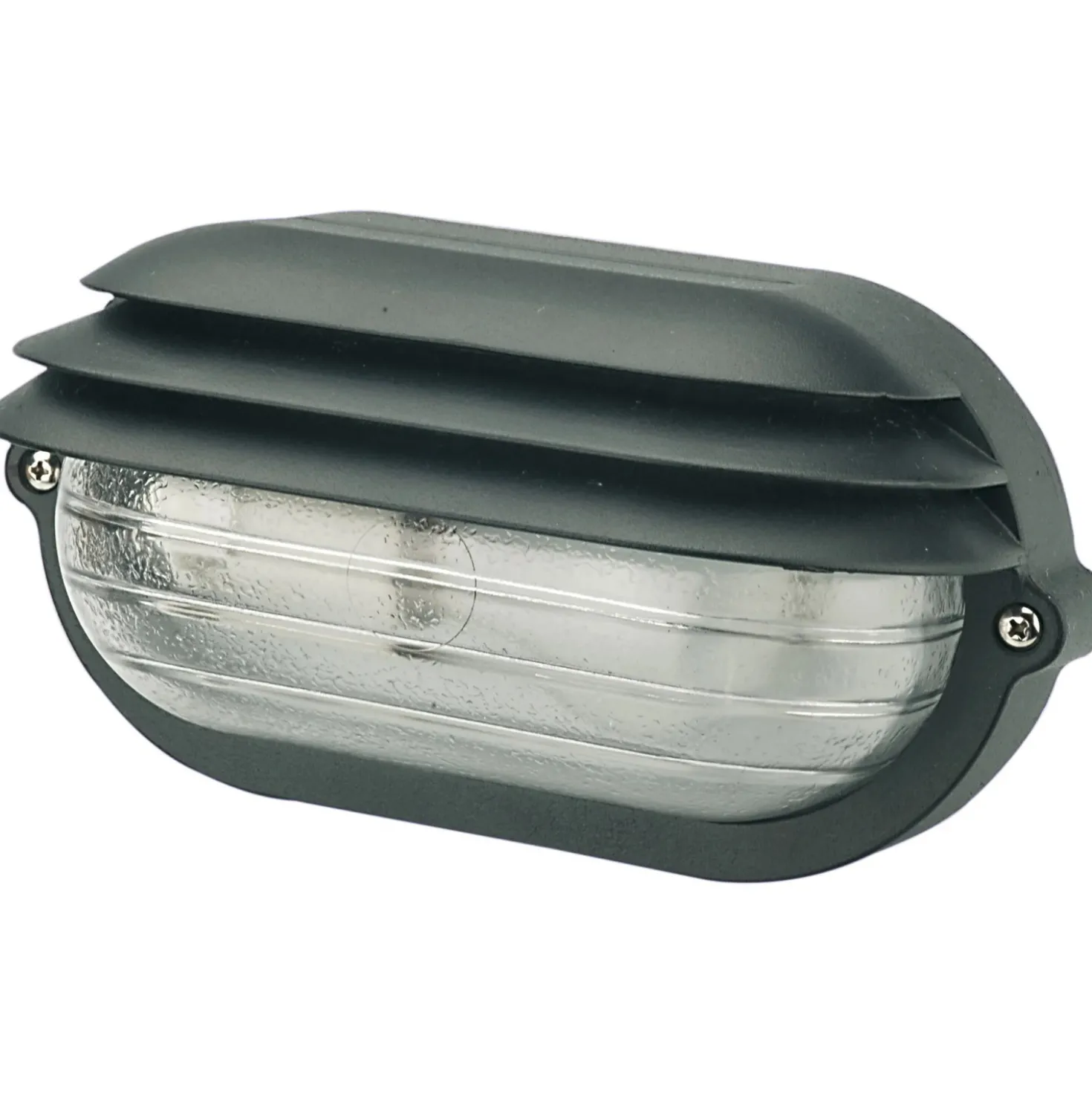 Applique da parete Sovil Palpebra da esterno E27 max.60 W nero