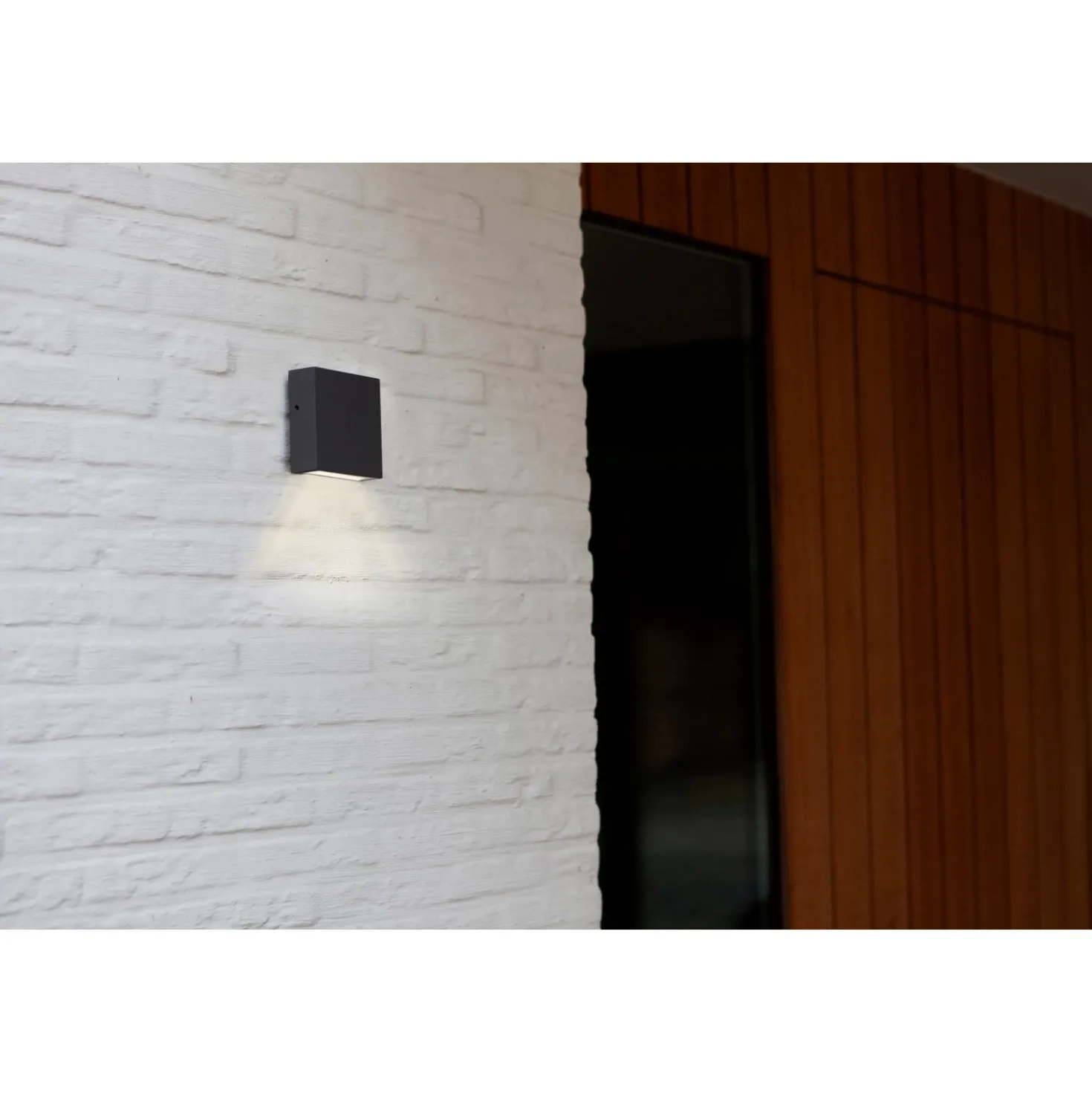 Applique LED da esterno Gemini 750 lm 4000 K grigio