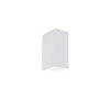 Applique LED da parete AXO quadrata bidirezionale bianca GU10 68x92 mm