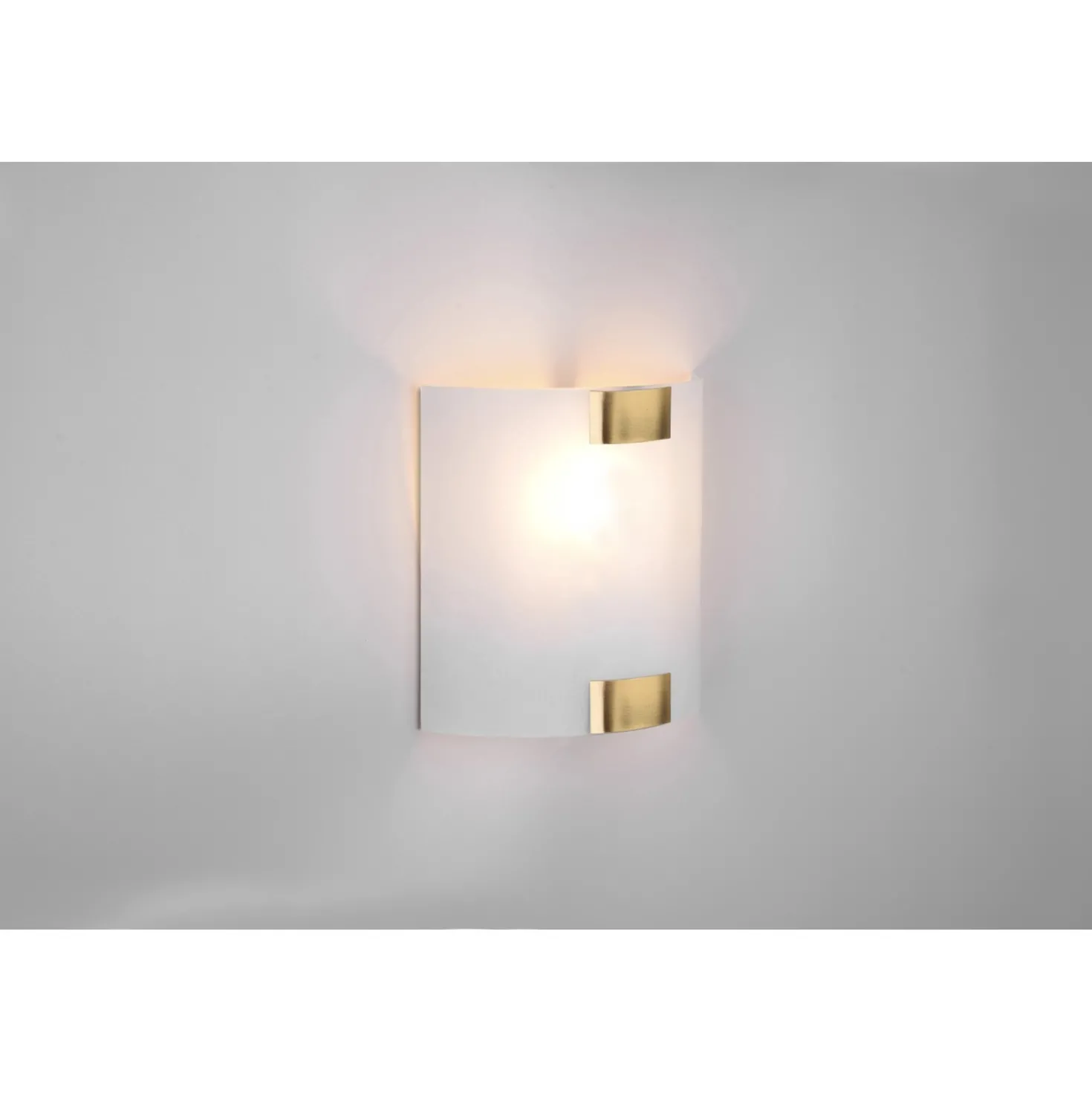 Applique LED da parete Pura in vetro 370 lm Bianco Caldo 20x20 cm