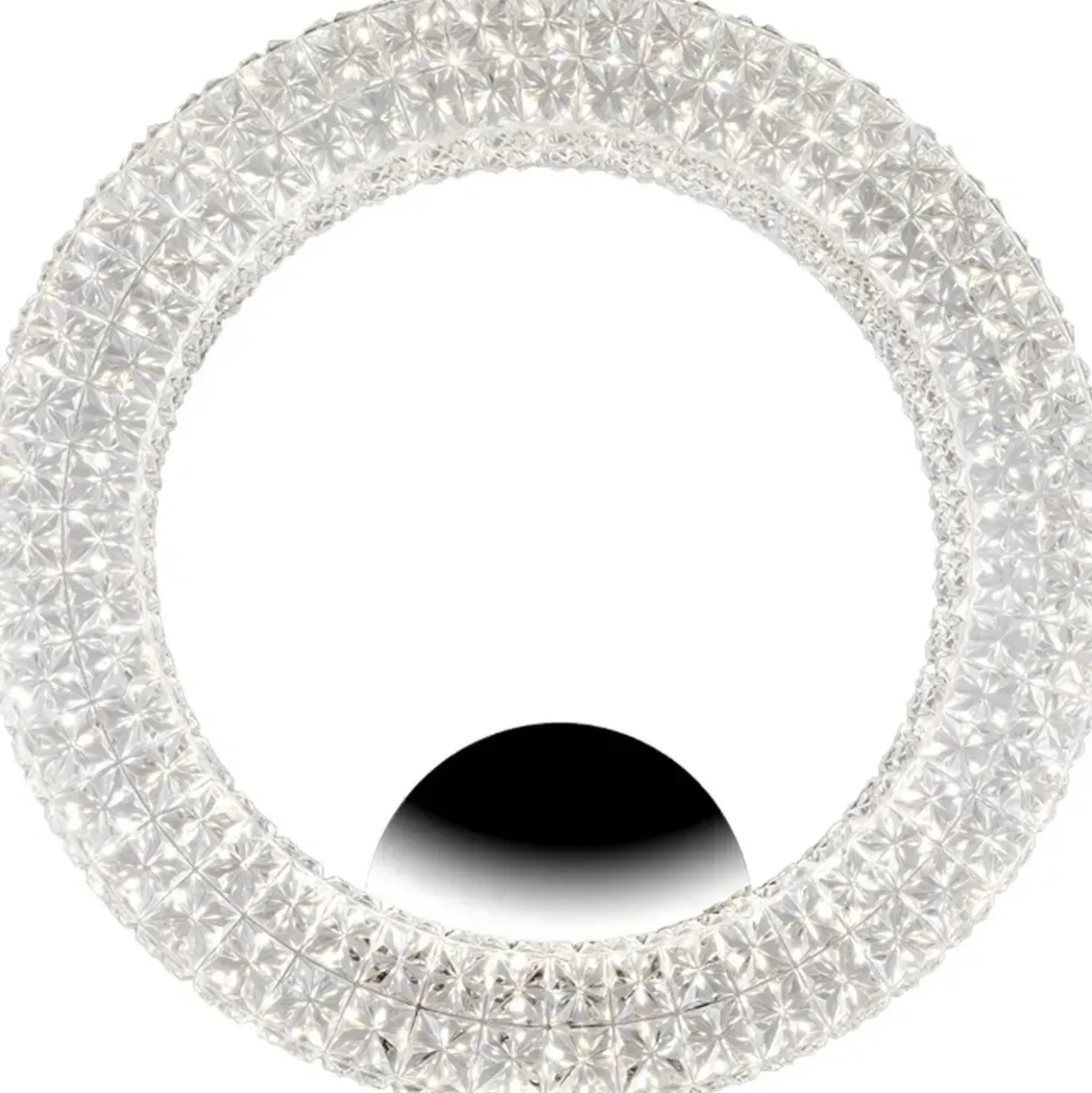 Applique LED da parete rotonda Soledad 1920 lm Bianco Neutro 40x40x9 cm